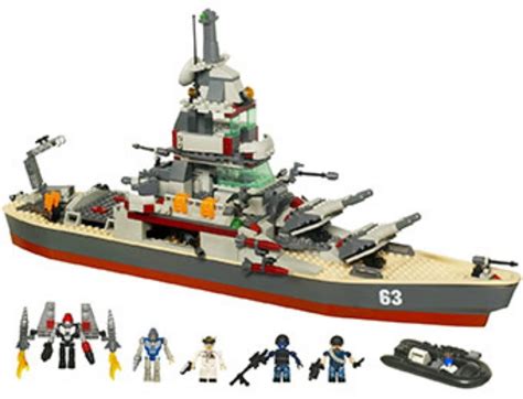 Mega Bloks USS Missouri Battleship