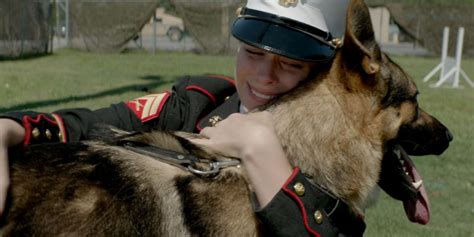 The strong bond between Megan Leavey and Rex