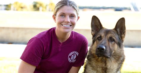 Megan Leavey and Rex on patrol