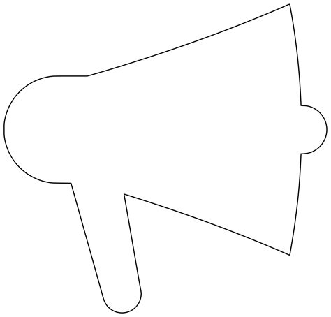 Megaphone Template Image 1