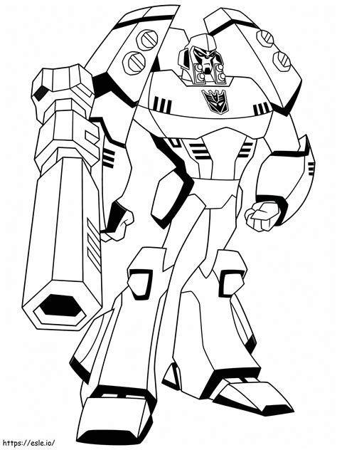 Megatron Coloring Pages