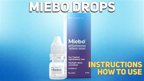 Meibo Drops Overdose