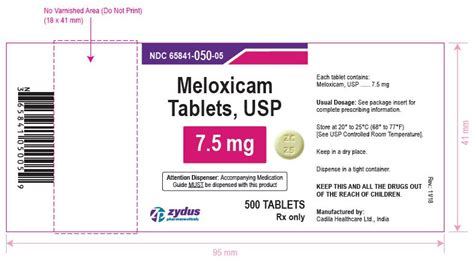 Meloxicam Precautions