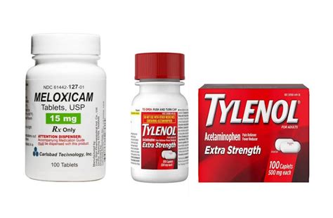 Meloxicam and Tylenol usage