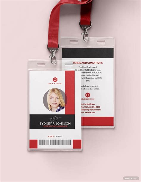 Membership ID Card Template