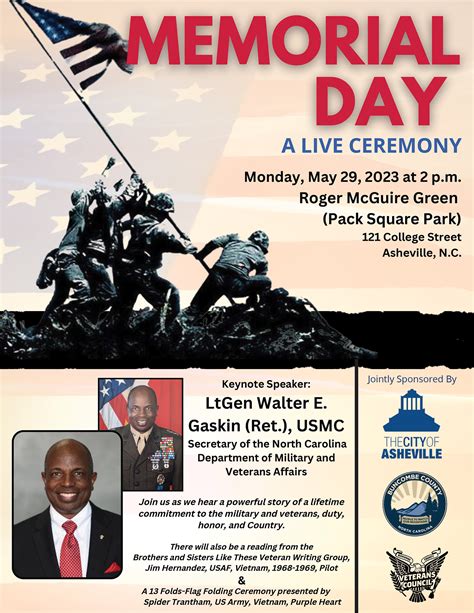 Memorial Day and Veterans Day Ceremonies