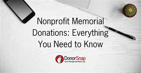 Information on making memorial donations