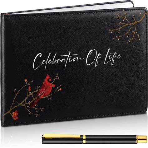 Memorial Funeral Guest Book