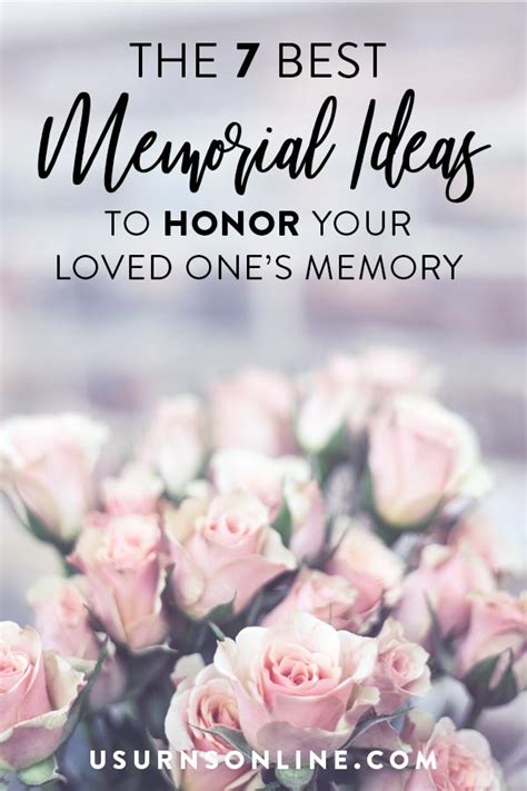 Memorial ideas