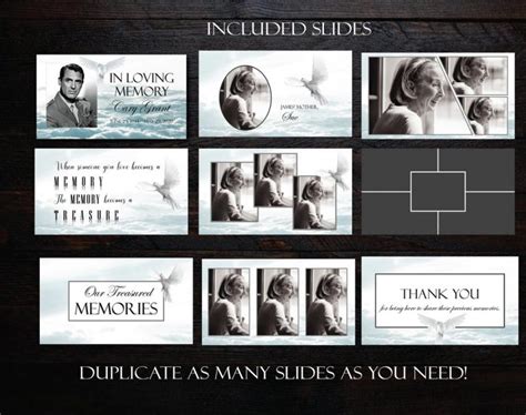 Memorial Slideshow Template 1