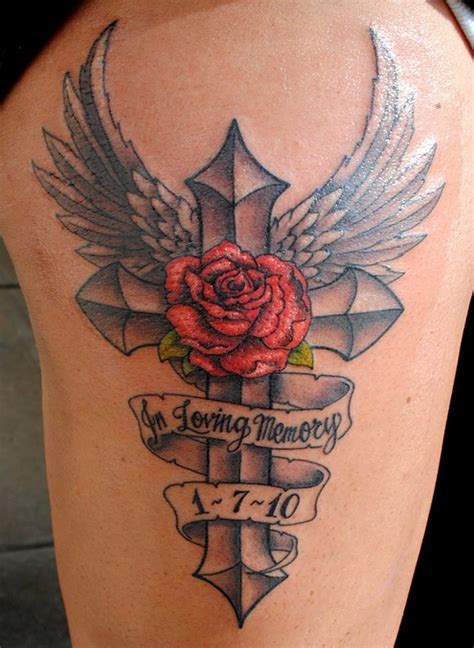 Memorial tattoo design