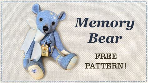 Memory bear adding embellishments