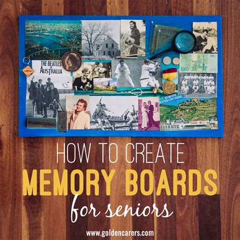 Example of a Memory Board Template