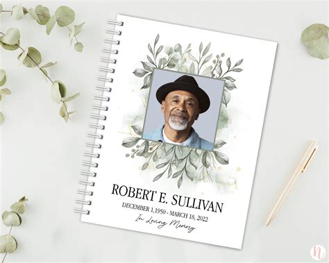 Memory Book Funeral Guest Book