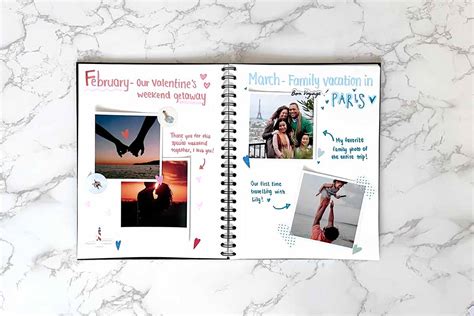 Memory Book Page Ideas