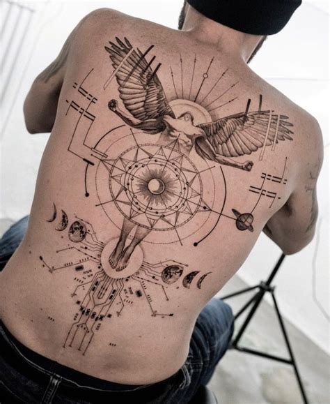 Men Back Tattoo Designs Popular Designs