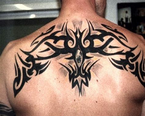 Men Back Tattoo Designs Tribal Styles