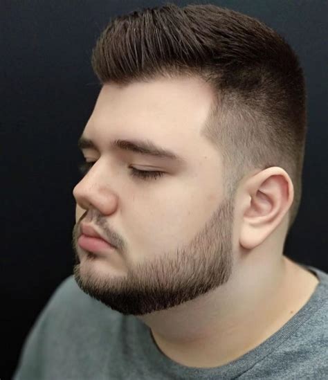 Men Hairstyles For Fat Guys