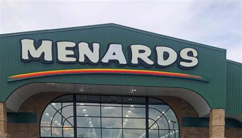 Menards products and services