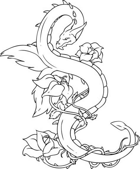 Mens tattoo stencil designs dragon