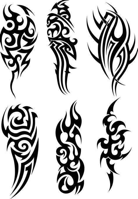 Mens tattoo stencil designs tribal