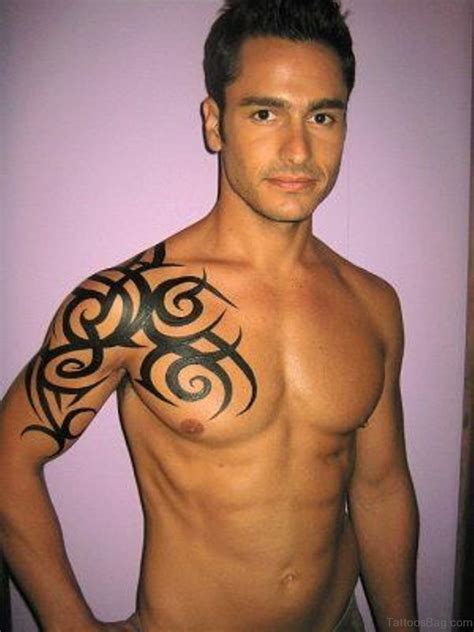 Mens tribal chest tattoos meaning