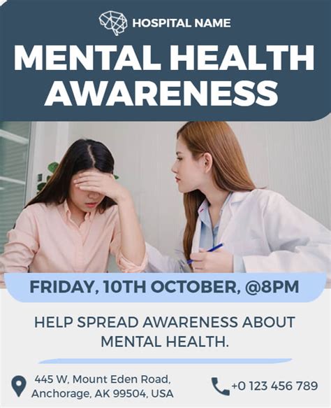 Mental Health Flyer Example 1