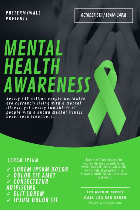 Mental Health Flyer Example 10