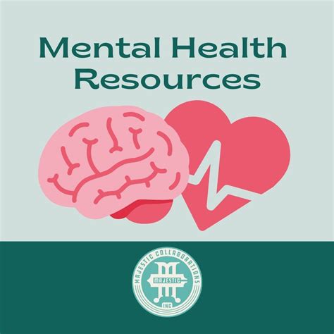 Mental health resources, including hotlines and support groups