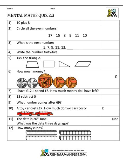 Image of mental math