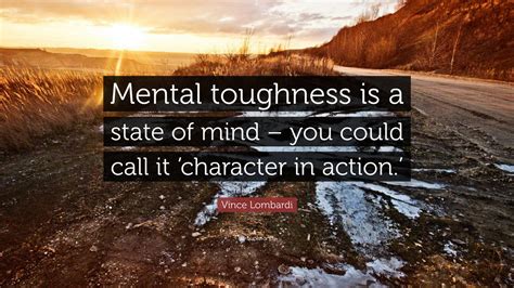 Mental toughness in action