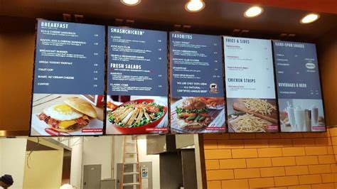 Menu Board Design Example 2