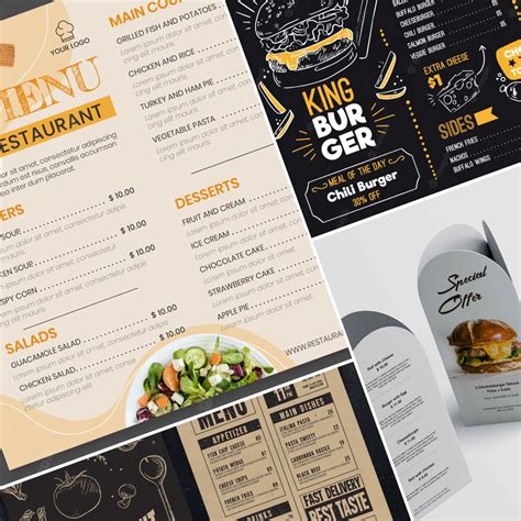 Menu Design Inspiration 1