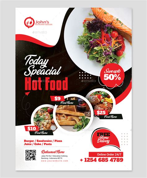 Menu Flyer Design