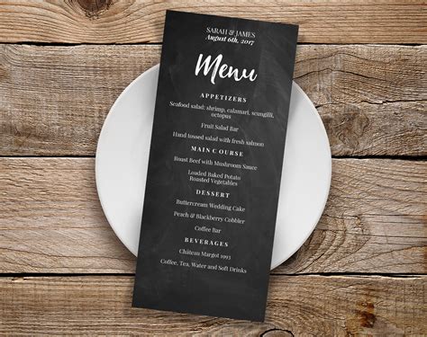 Menu Template Design Trends