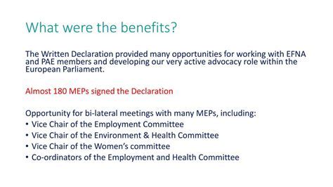 MEPS Benefits