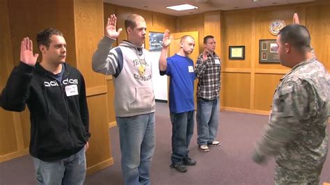 MEPS Enlistment Oath