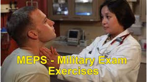 MEPS Physical Exam Benefits