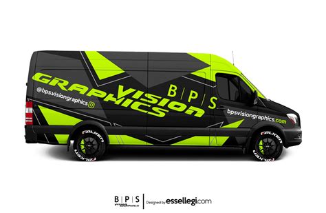 Mercedes Sprinter Van Wrap Design Template