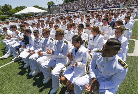 A photo of midshipmen at the United States Merchant Marine Academy