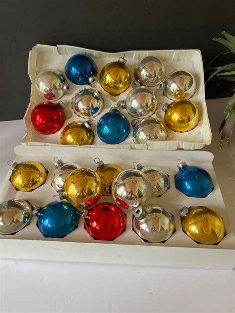 Mercury Glass Christmas Balls