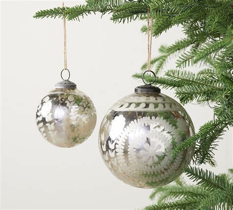 Mercury Glass Ornaments