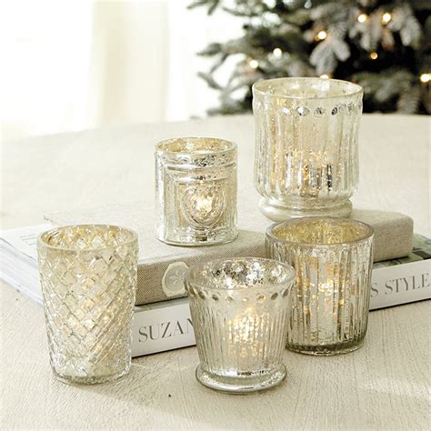 Mercury Glass Votives