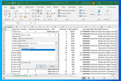 Merging Excel Files