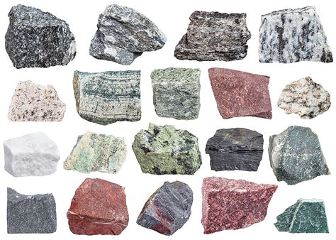 A picture of metamorphic rocks