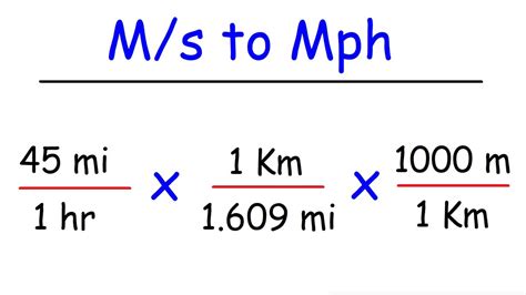 Meters to miles conversion tips