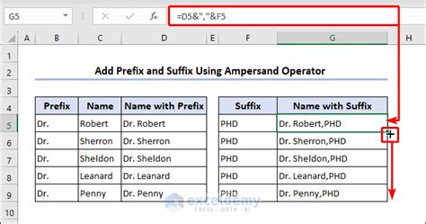 Method 4: Using the Ampersand (&) Operator with Multiple Cells