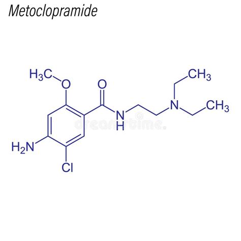 Metoclopramide structure