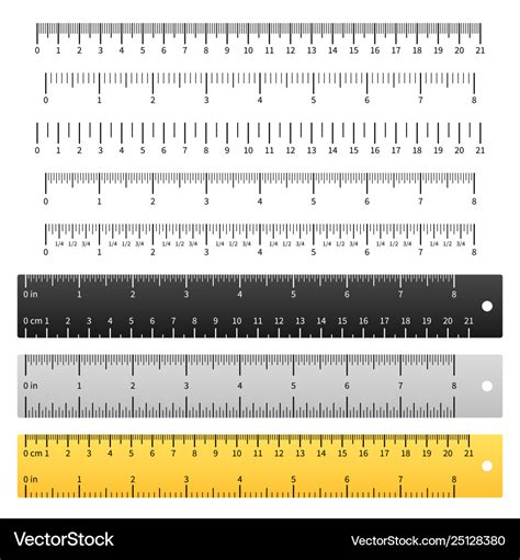 Metric Ruler Template