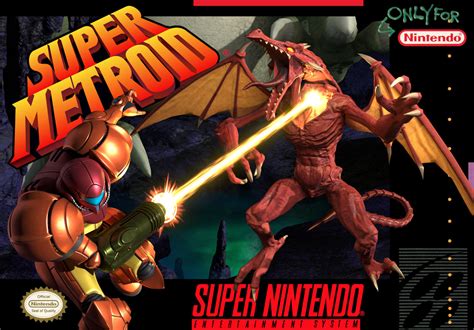 Metroid Box Art Template